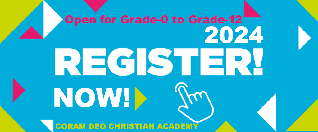 WELCOME TO CORAM DEO CHRISTIAN ACADEMY!